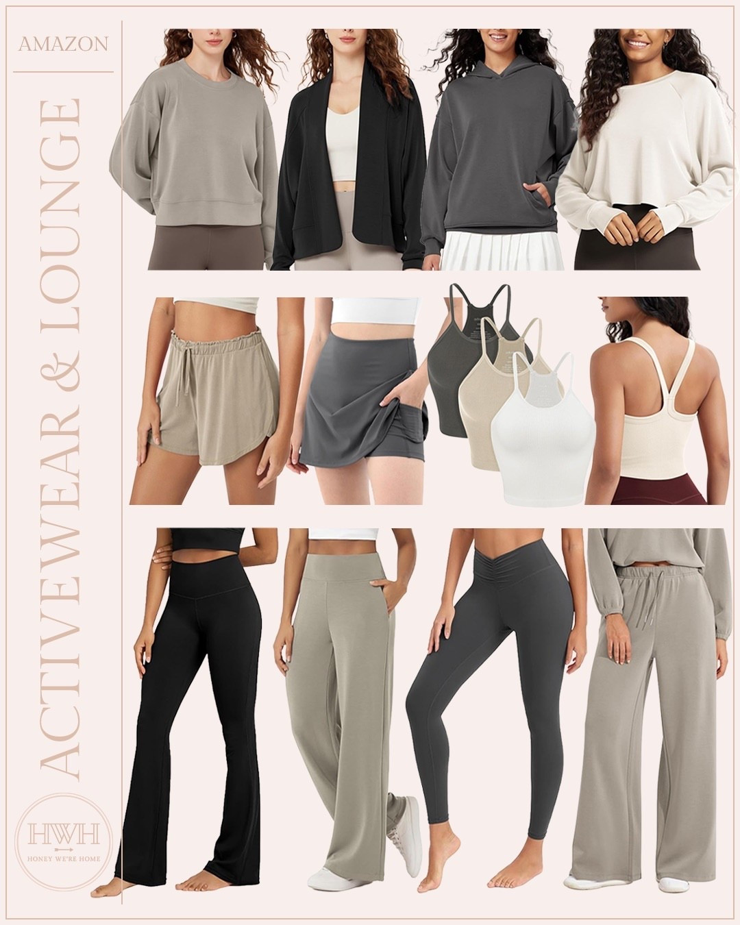 Amazon Activewear & Lounge! 

#LTKHome #LTKfitnessgoals #LTKmomlife