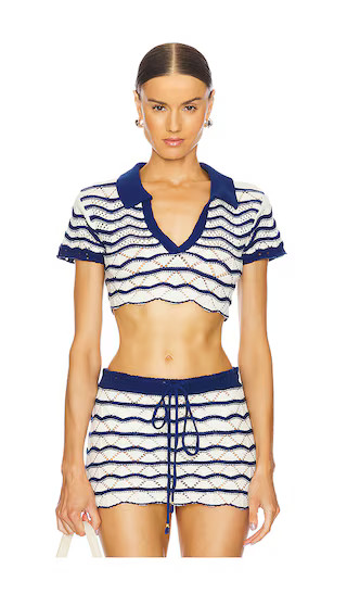 Coco Top in Ocean Stripes | Revolve Clothing (Global)