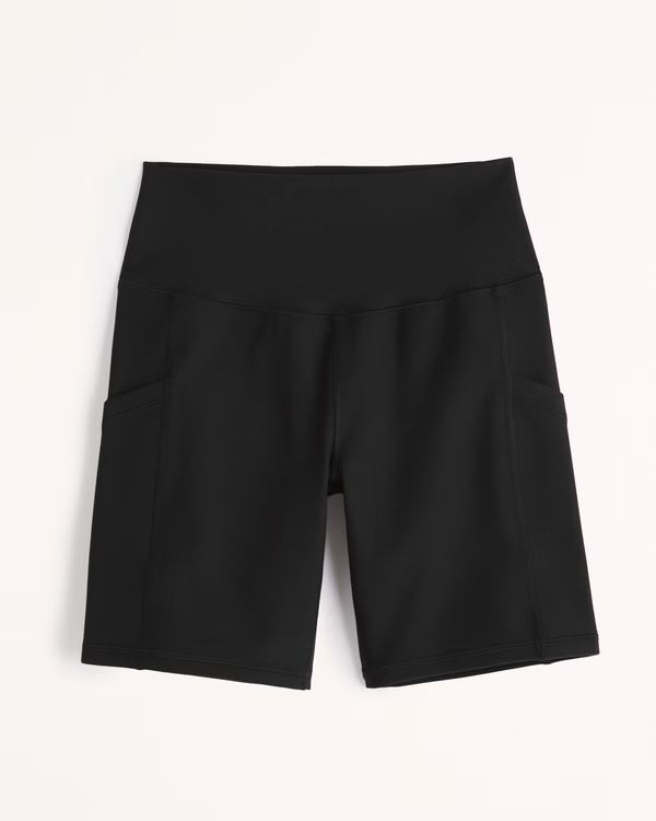 Women's YPB 7" Pocket Bike Shorts | Women's | Abercrombie.com | Abercrombie & Fitch (US)