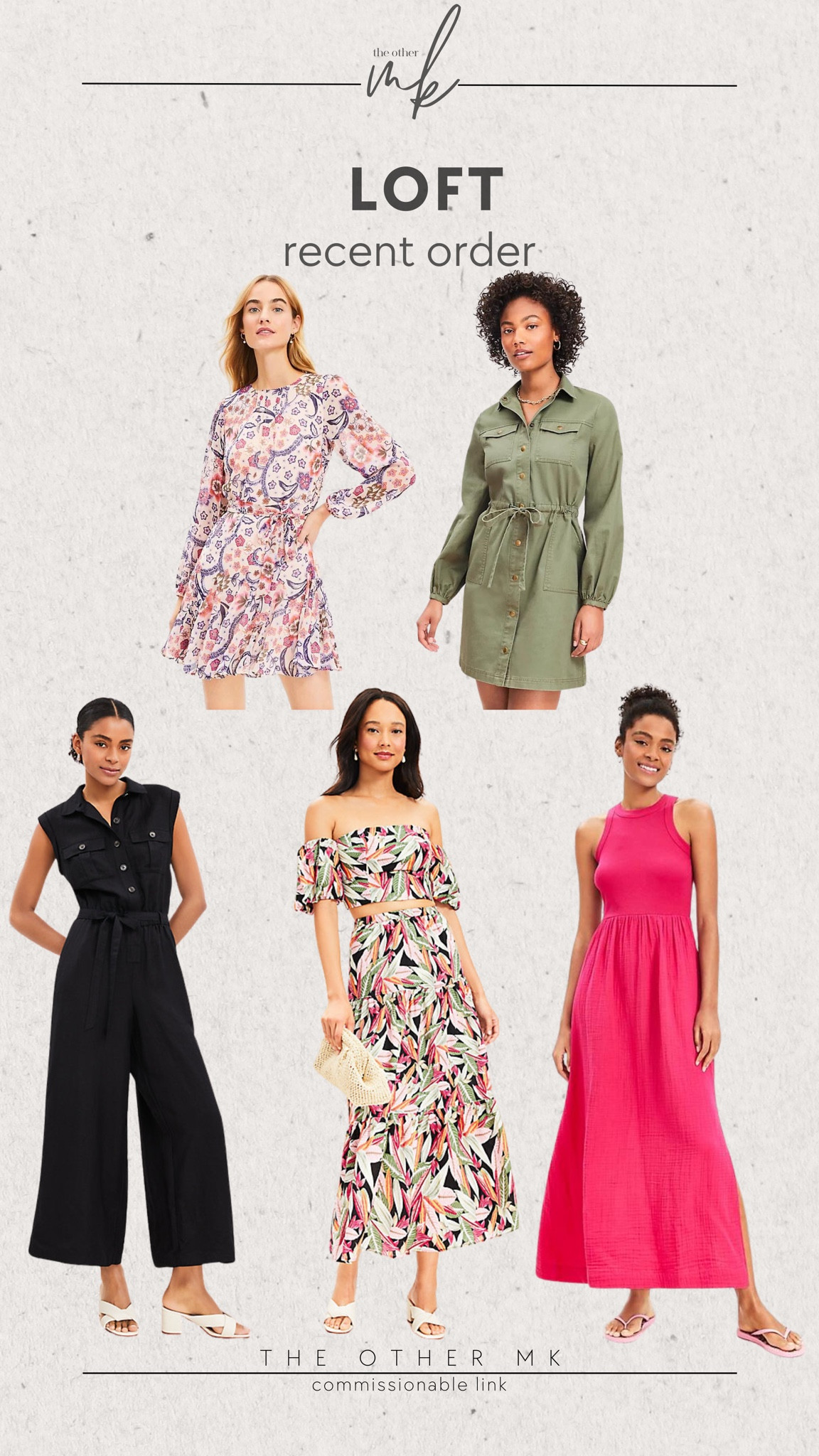 Loft, dresses, spring dresses, jumpsuit, spring break, vacation, resort, vacation outfits, resort wear, midsize 

#LTKmidsize #LTKstyletip #LTKSeasonal