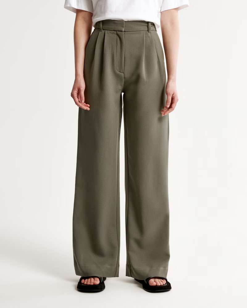 A&F Sloane Tailored Pant | Abercrombie & Fitch (US)