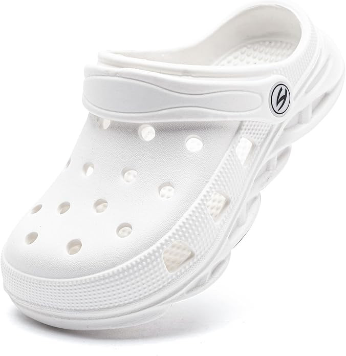 HOBIBEAR Boys and Girls Classic Graphic Garden Clogs Slip on Water Shoes(Toddler/Little Kids/Big ... | Amazon (US)