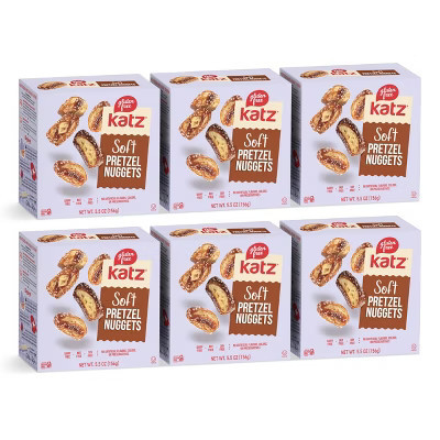 Katz Gluten Free Soft Pretzel Nuggets - 6 Pack | Target