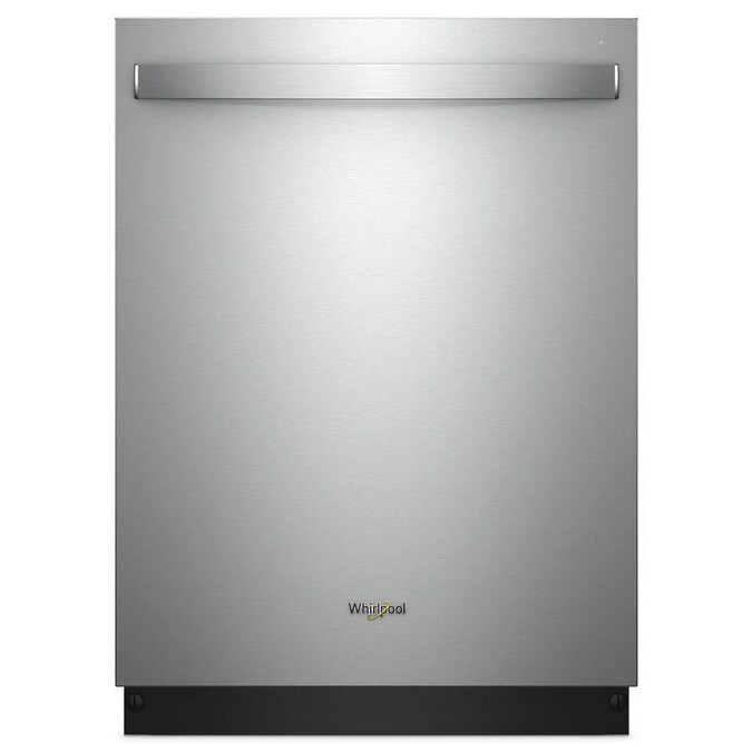 Whirlpool 47-Decibel Top Control 24-in Built-In Dishwasher (Fingerprint Resistant Stainless Steel... | Lowe's