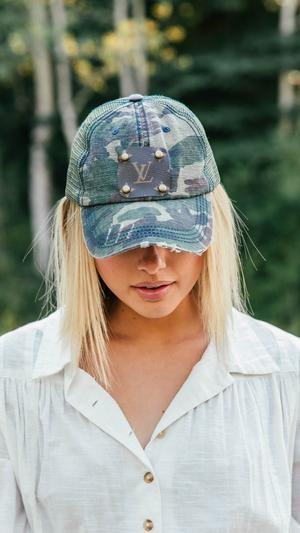 Camo Hat | Vintage Boho