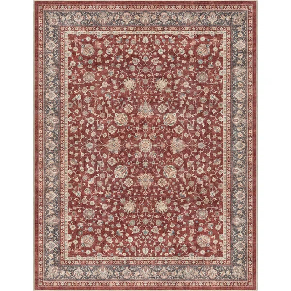 Dyrk Rome Vintage Oriental Persian Red Rug | Wayfair North America