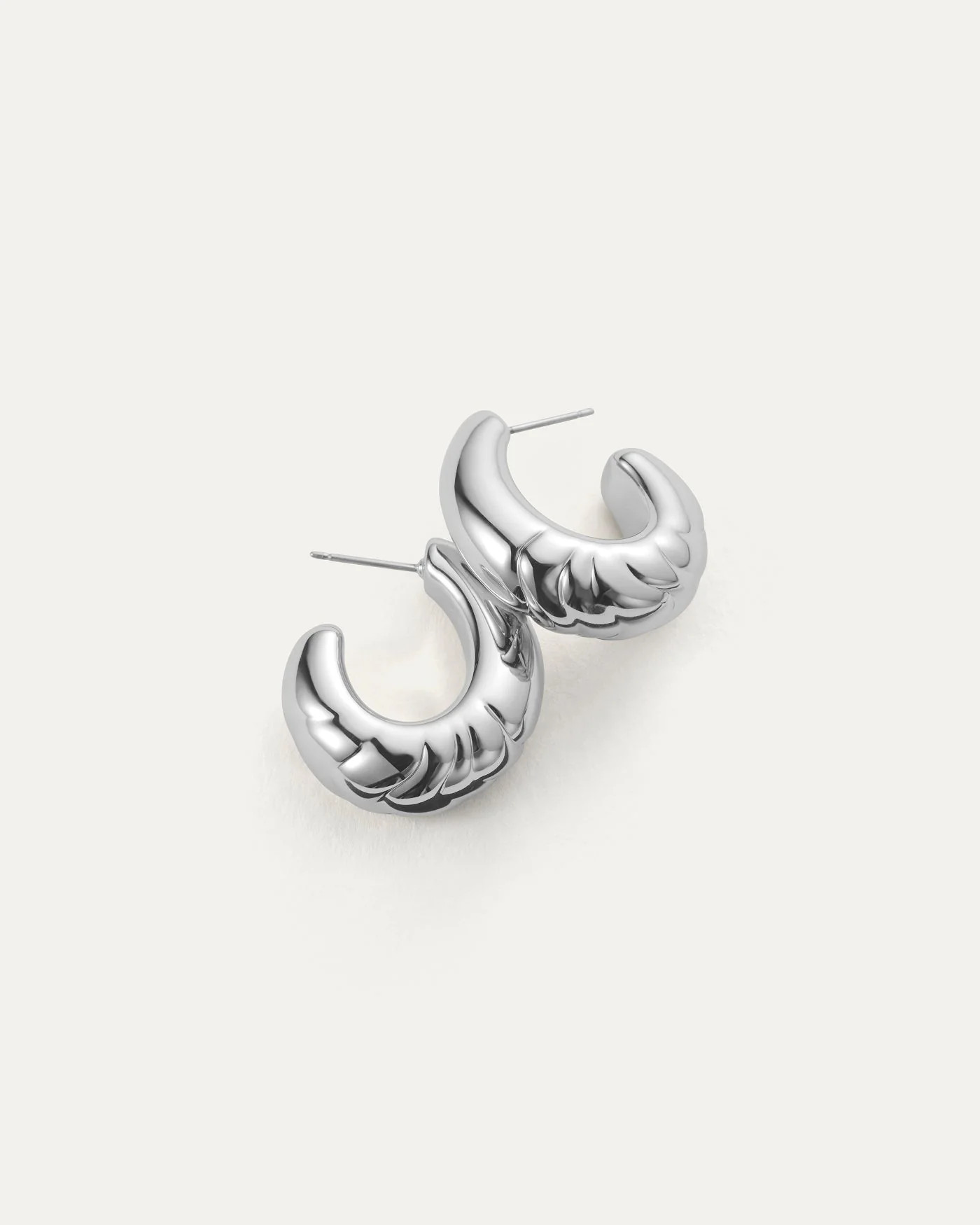 Slim Nelle Hoop Earrings | Jenny Bird (US)