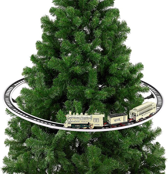 Mr. Christmas Animated Gold Train Around The Tree – Battery Operated Holiday Décor with Sound,... | Amazon (US)
