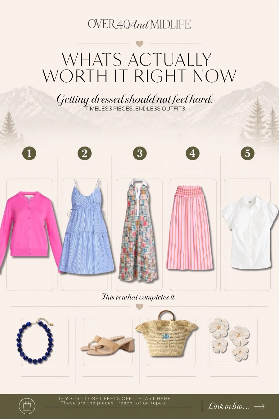✨Tap the bell, save and ❤️ for over 40 fashion, midlife style, midsize fashion and luxury looks for less. 

Have a hard time dressing with hormonal belly? Start here...

👑 Helping you look good, feel good.-Lindsey Denver   

Check back daily for belly-friendly style, confidence, and Outfit Physics™.

#LTKSaleAlert #LTKOver40 #LTKMidsize