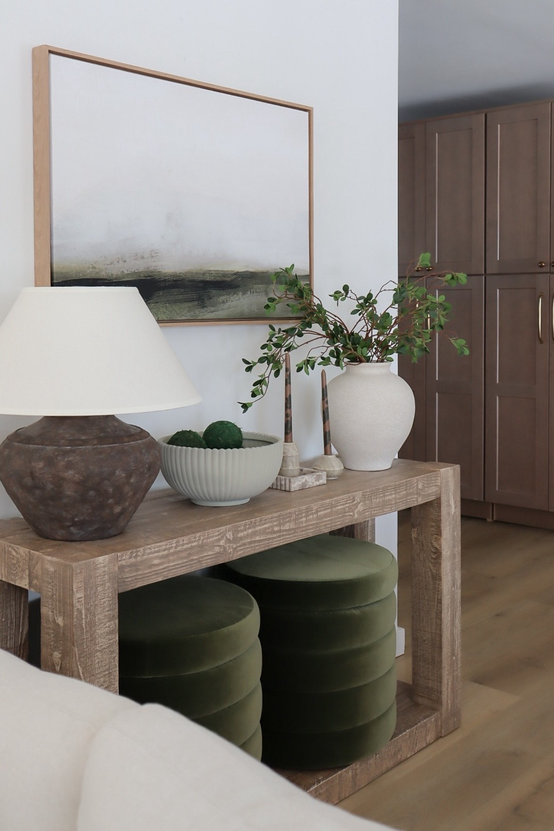 Modern organic console table decor


#LTKHome