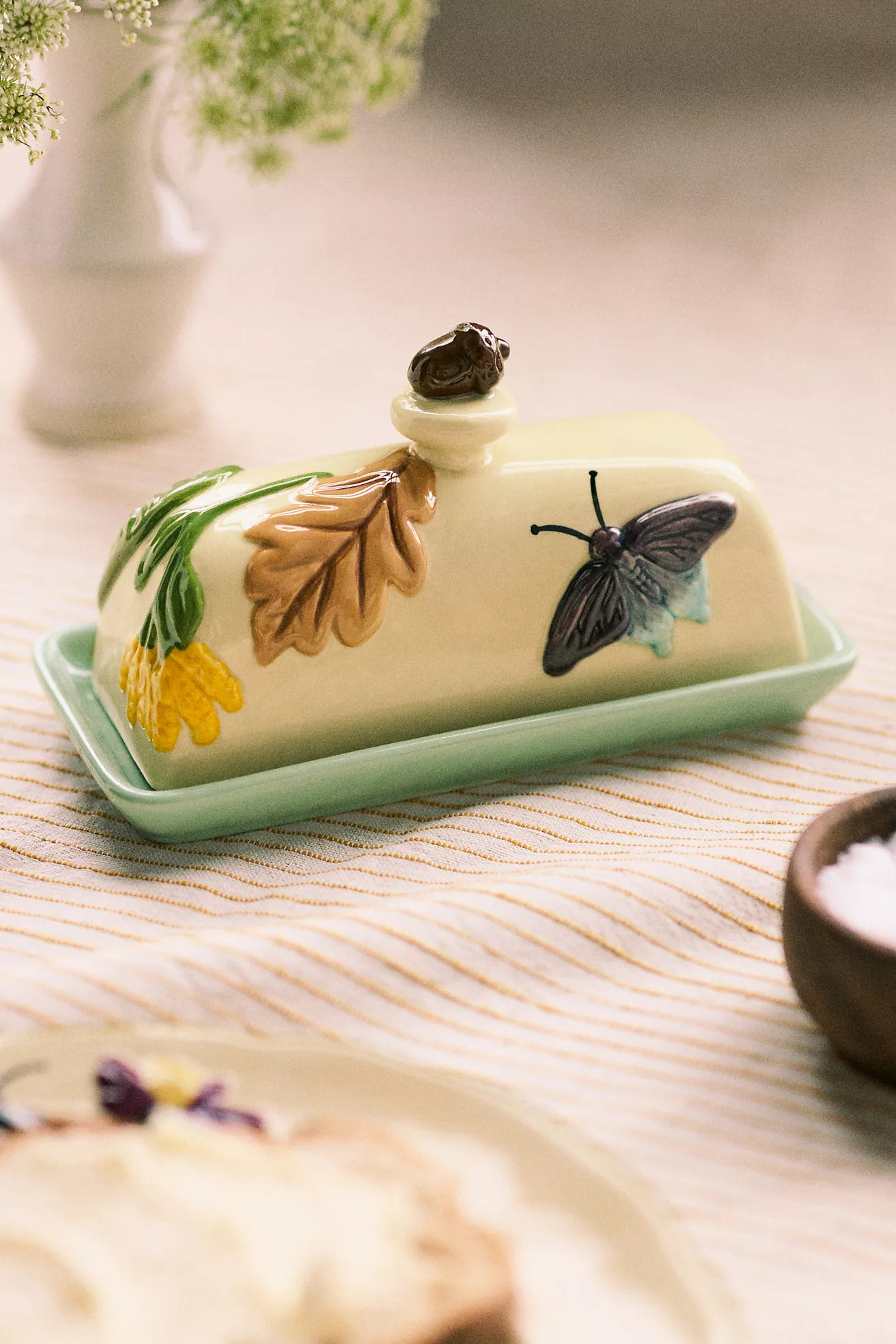 The Faye Icon Stoneware Butter Dish | Anthropologie (US)