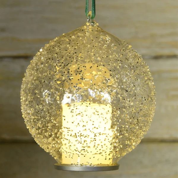 Illuminated LED Candle Ball Ornament | Wayfair North America