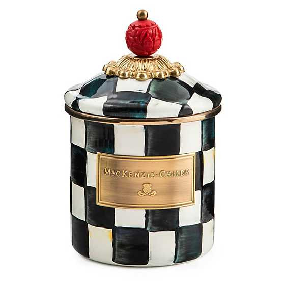Courtly Check Demi Canister | MacKenzie-Childs