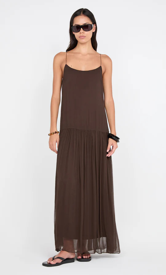 INKA MAXI DRESS - CHOCOLATE | Bec & Bridge (Global)