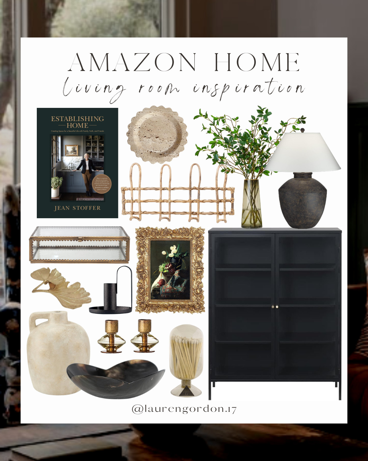 Modern home Decor, modern furniture, mid century modern home, rattan wall hooks, modern lighting,... | Amazon (US)