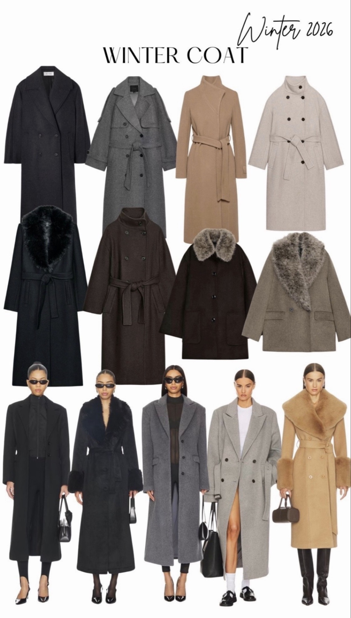 Shop trendy winter coats 
#fur #coat #winter #warm #grey #black #brown #fauxfur #furcollar #espreccobrown #mockneck #coats #wintercoat 

#LTKSeasonal #LTKWorkwear #LTKSaleAlert #LTKFindsUnder50 #LTKFindsUnder100 #LTKootd