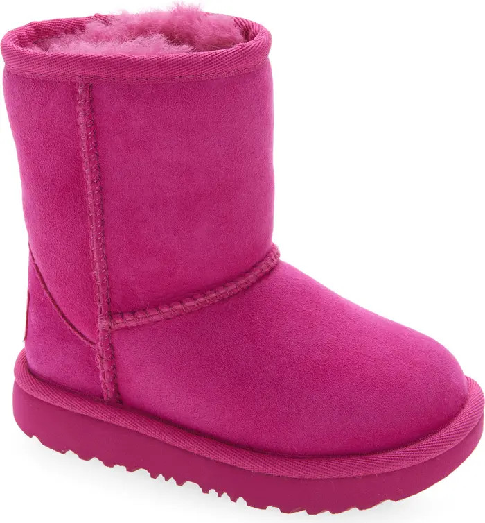 UGG® Kids' Classic Short II Water Resistant Genuine Shearling Boot | Nordstrom | Nordstrom