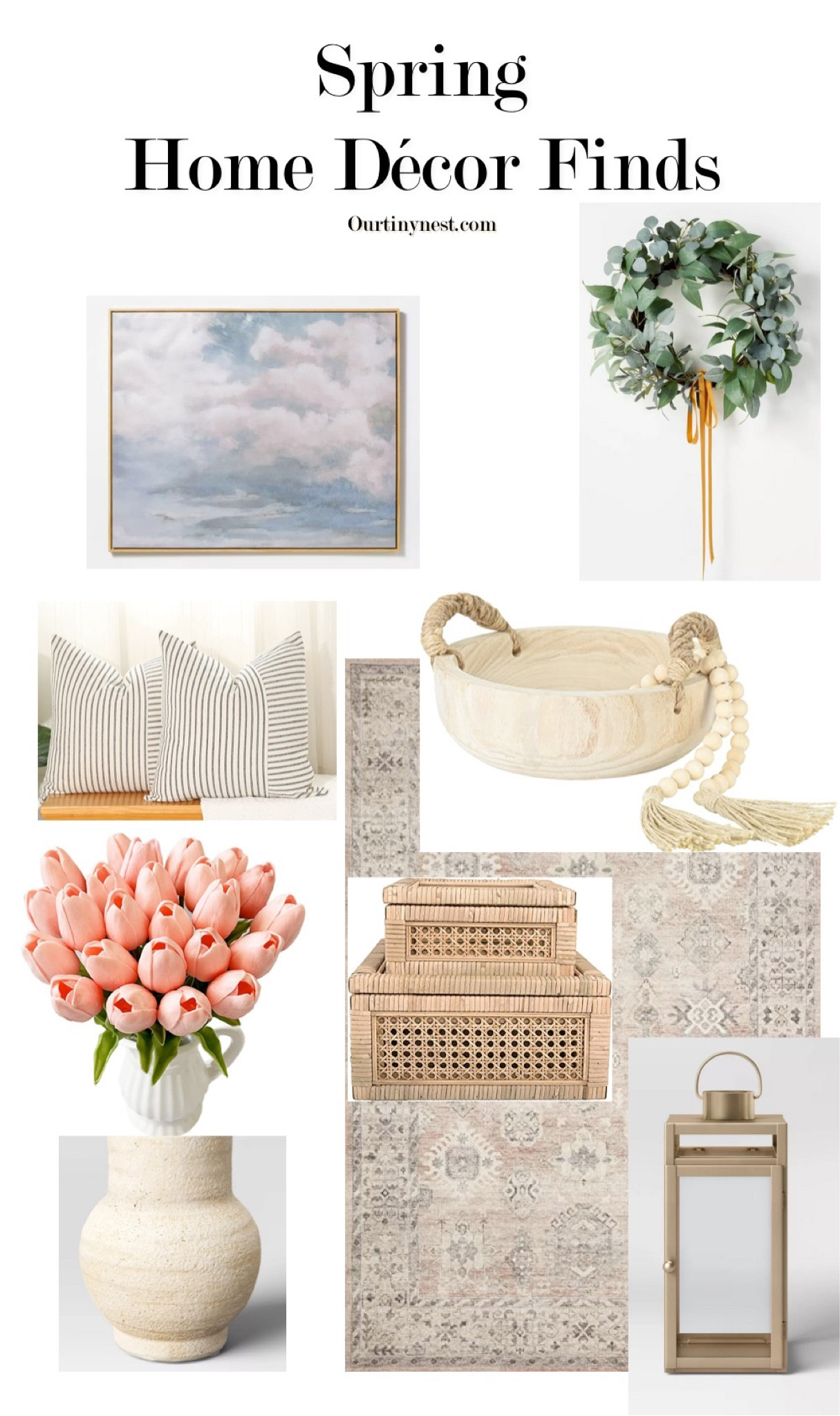 Spring home decor finds from Amazon and Target 

#LTKSeasonal #LTKunder100 #LTKhome