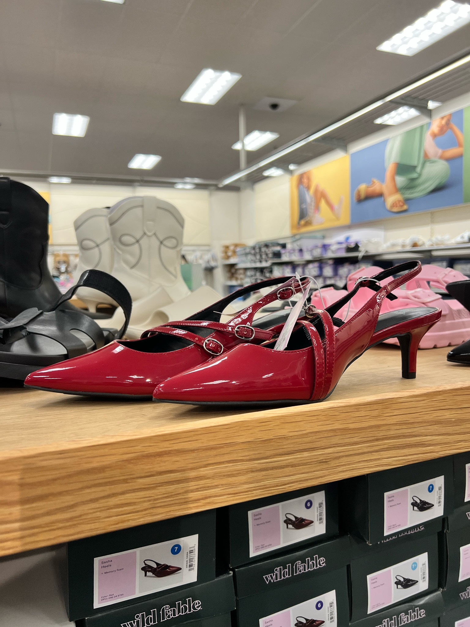 Target Red Sasha Buckle Slingback Kitten Heels with Memory Foam Insole - Wild Fable

#LTKShoeCrush #LTKFindsUnder50