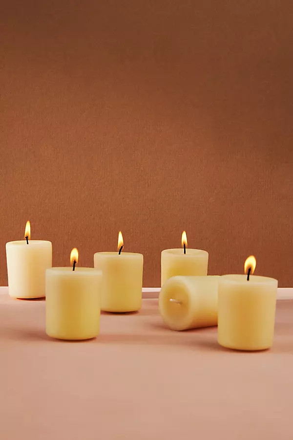 Capri Blue Pumpkin Clove Votives, Set of 6 By Capri Blue in Assorted | Anthropologie (US)