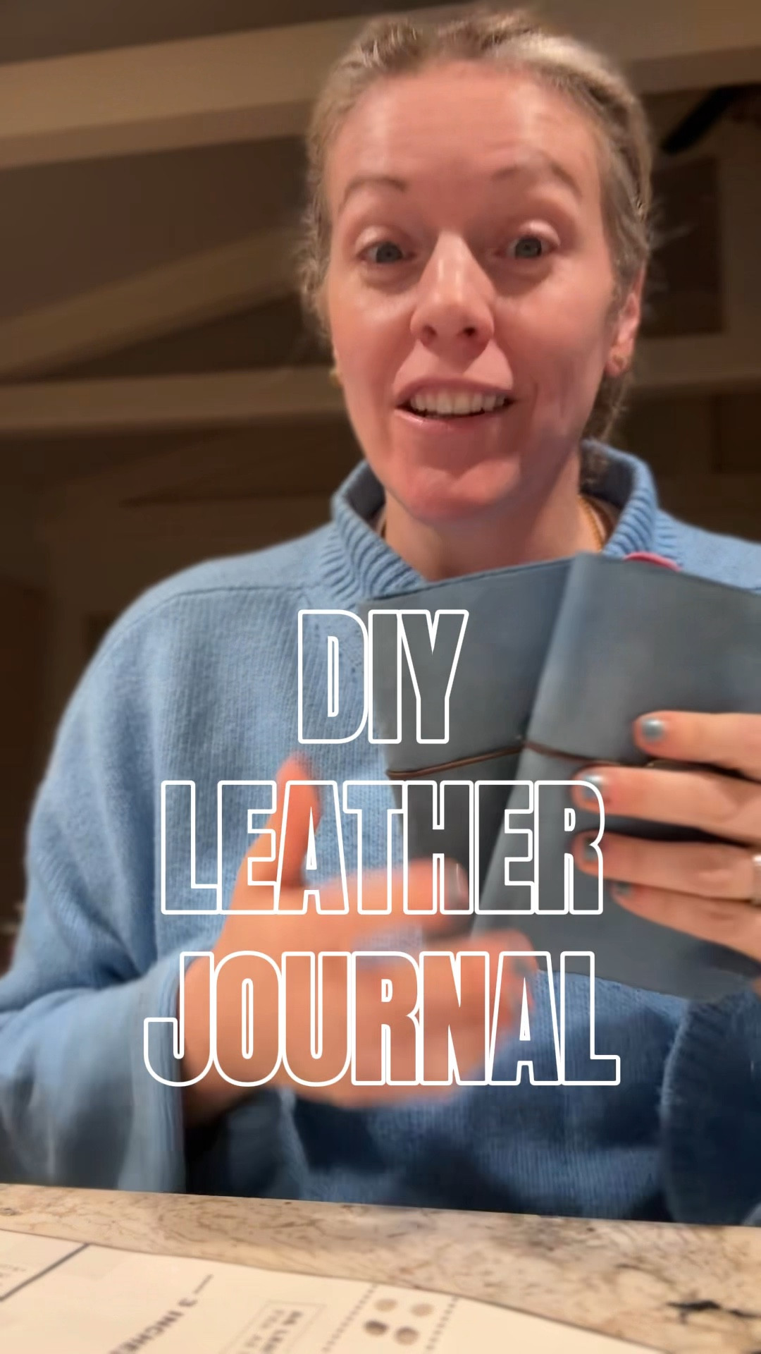 diy leather journal 

#LTKvlog #LTKselfcare #LTKHome