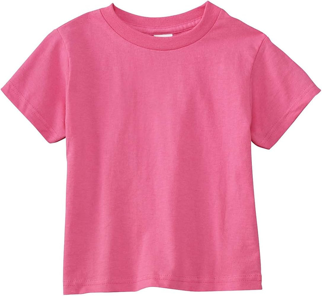 RABBIT SKINS Toddler's 5.5 oz. Jersey Short-Sleeve T-Shirt | Amazon (US)