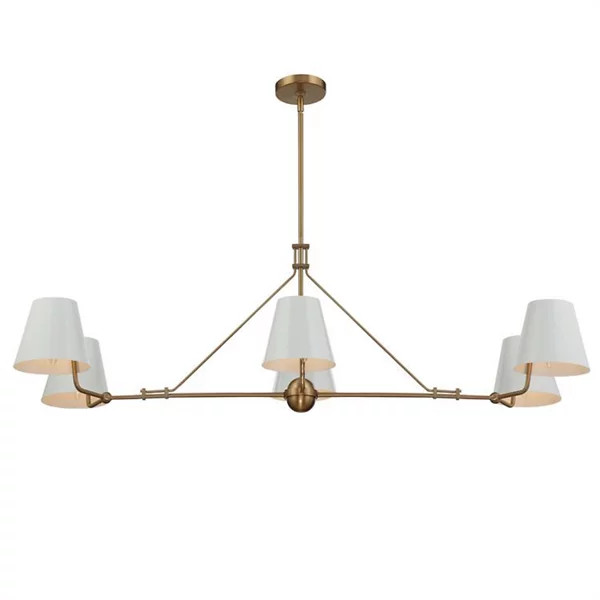 Xavier 6-Light Linear Suspension | Lumens