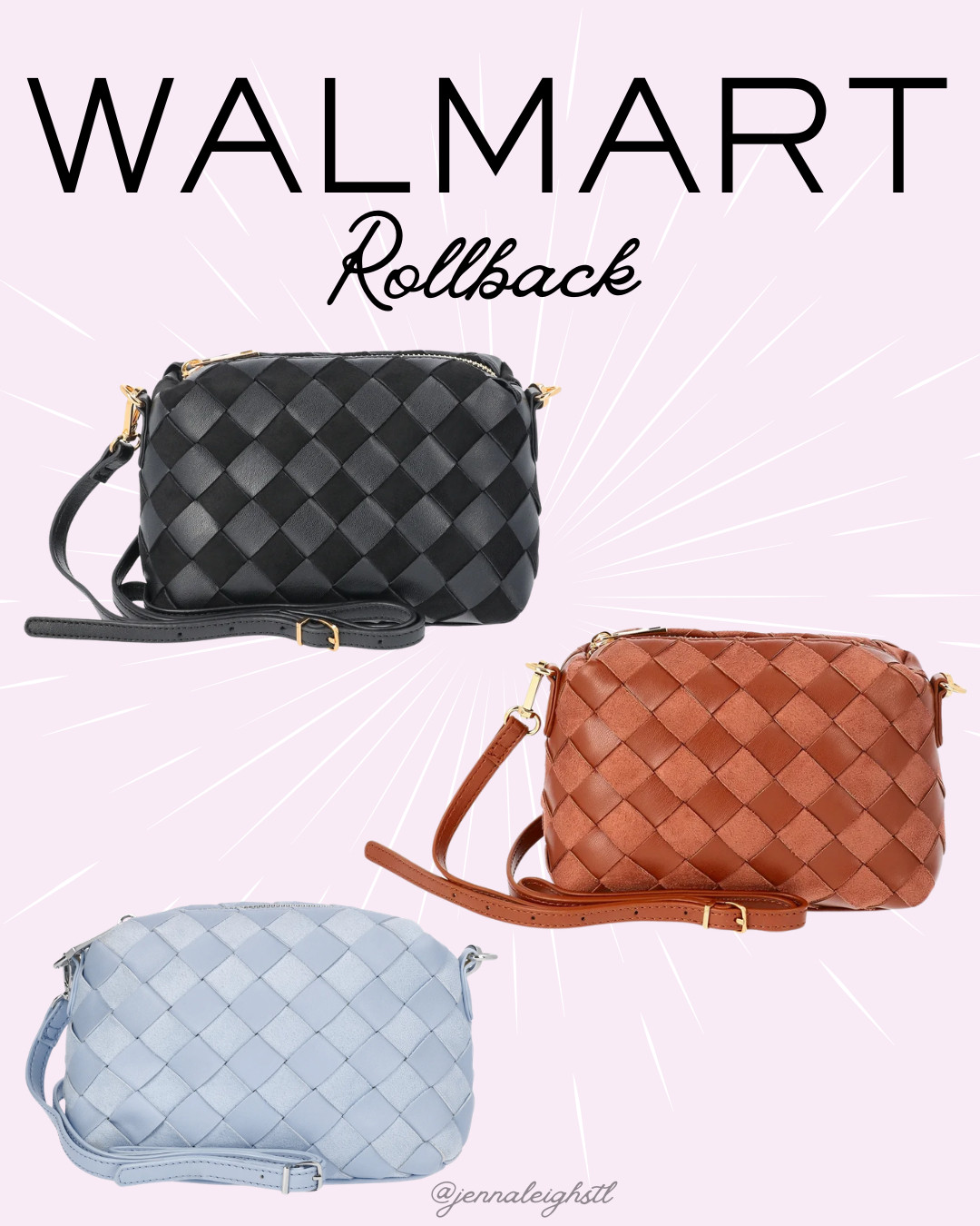 Walmart rollback alert! The Time and Tru faux leather and suede woven camera crossbody bag is marked down, and there are still three gorgeous color options available. These look so much more expensive than they are and are the perfect everyday bag to carry into fall. 

 #LTKSeasonal #LTKSaleAlert #LTKMidsize
