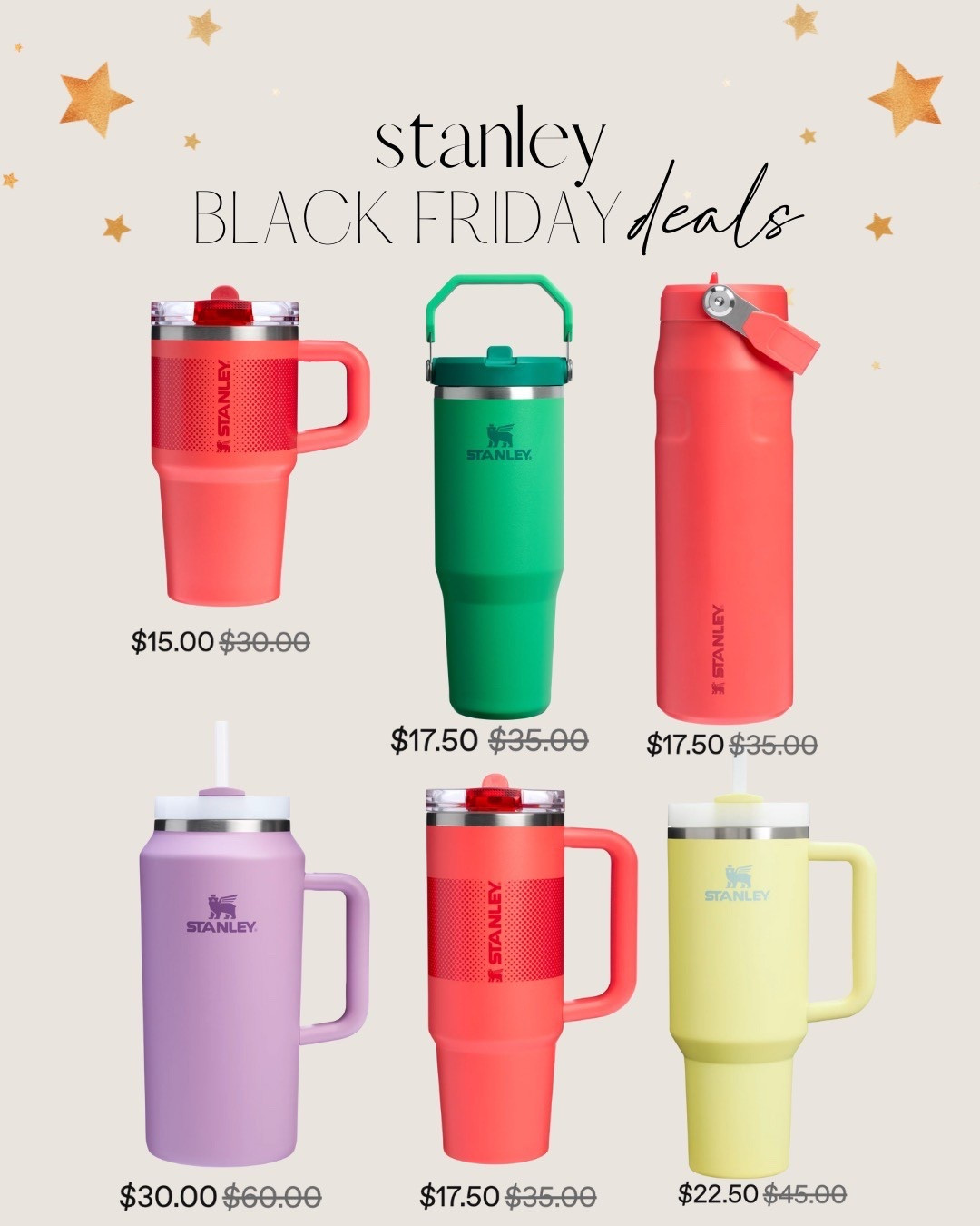 Stanley Black Friday deals! I can’t believe the price of these! A great gift idea

Gift idea | Stanley on sale | teacher gift | on sale | gift guide | tumbler 

#LTKGiftGuide #LTKCyberWeek