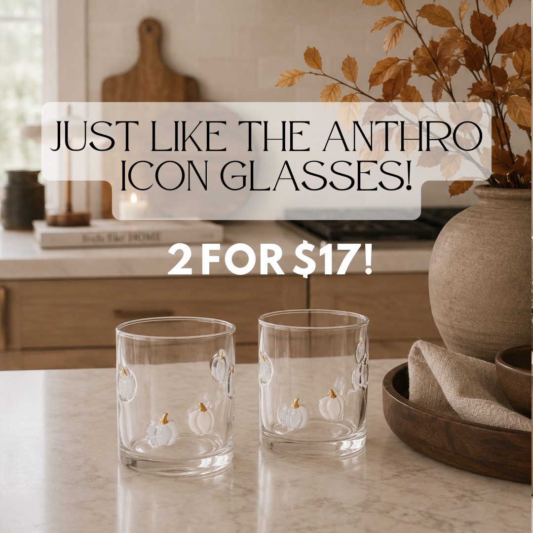 icon juice glasses look for less at walmart, walmart fall finds, walmart home 

 #LTKSeasonal #LTKHome