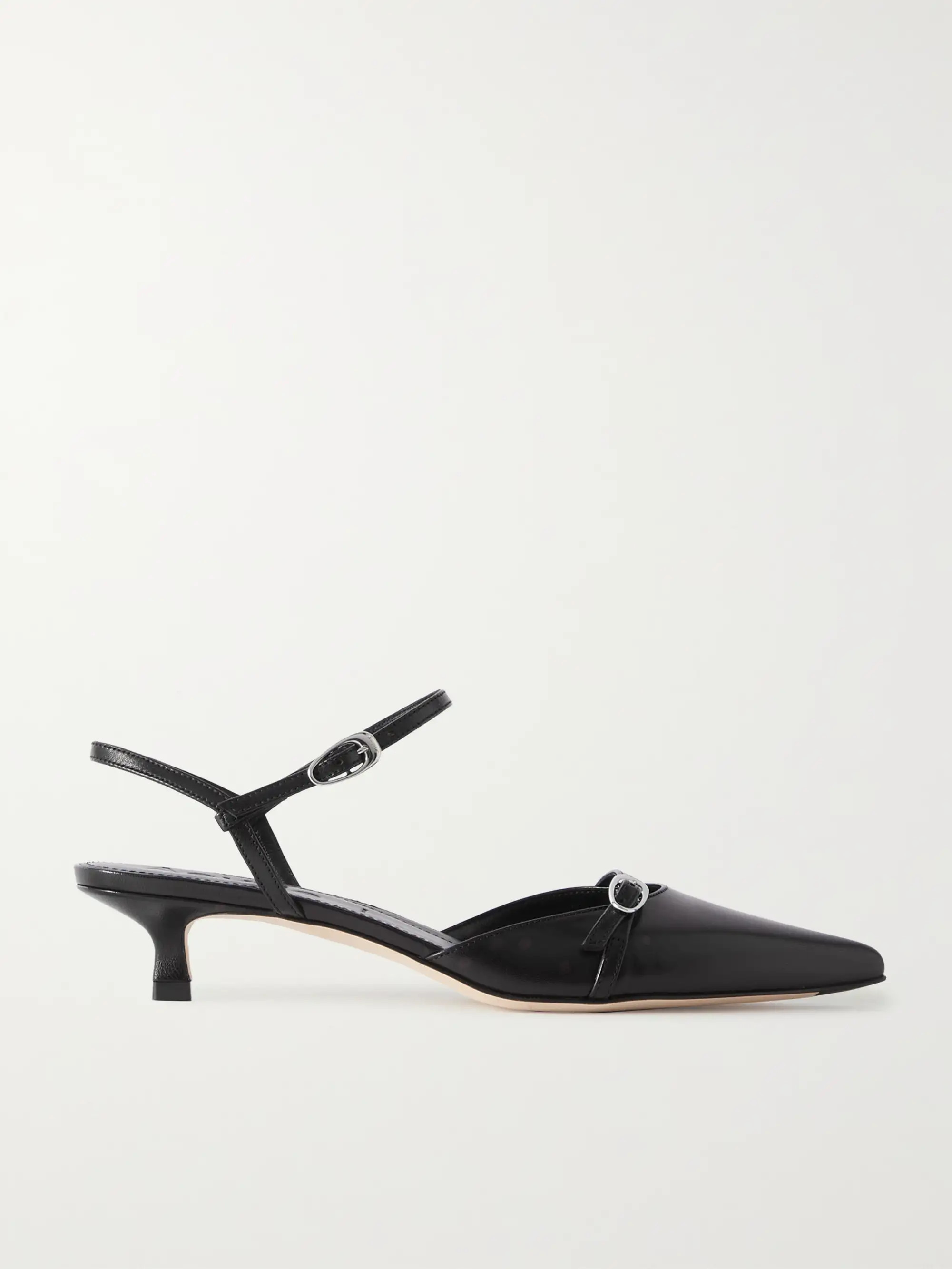 Melia leather point-toe pumps | NET-A-PORTER (UK & EU)