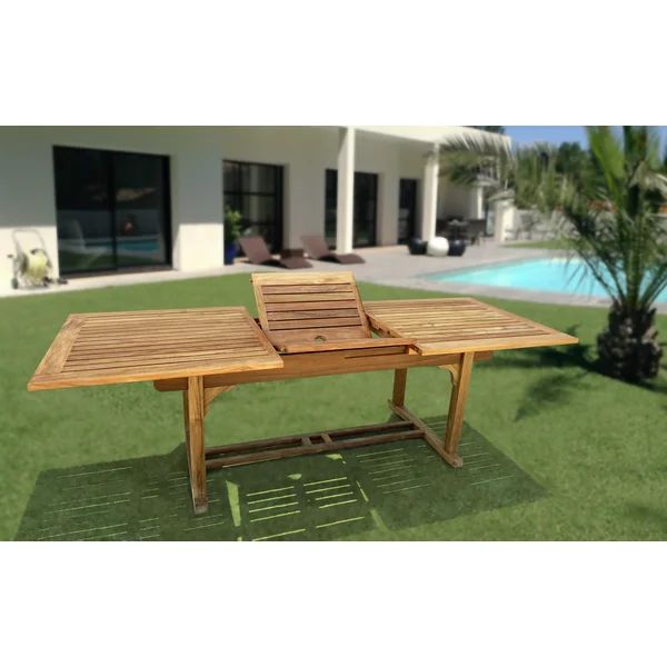 Sharma Extendable Solid Wood Dining Table | Wayfair North America