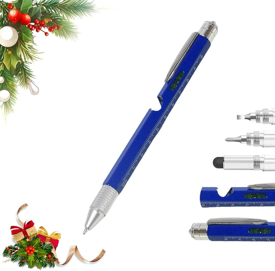Stocking Stuffers for Men Adults, 9 in 1 Multitool Pen Gifts for Men, White Elephant Gifts for Ad... | Amazon (US)