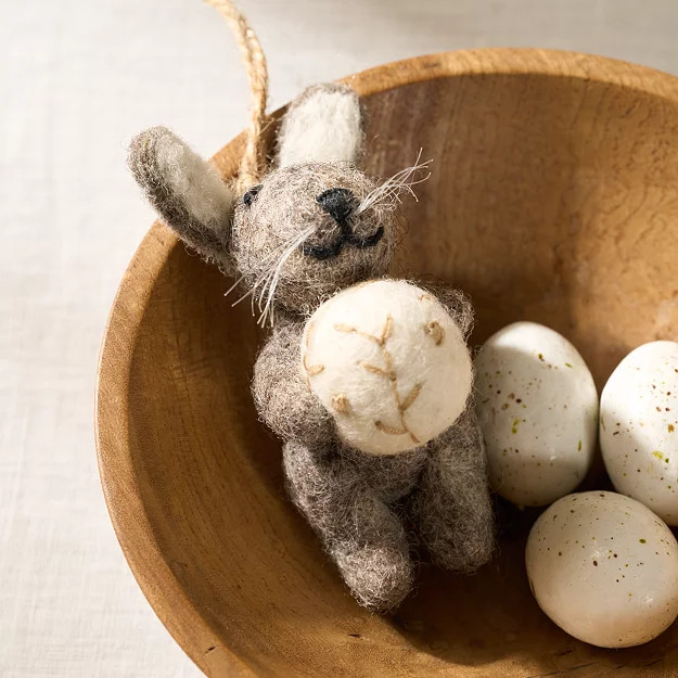 Felt Bunny Decoration | The White Company UK & ROW