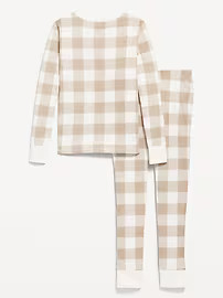 Gender-Neutral Graphic Snug-Fit Pajama Set for Kids | Old Navy (US)