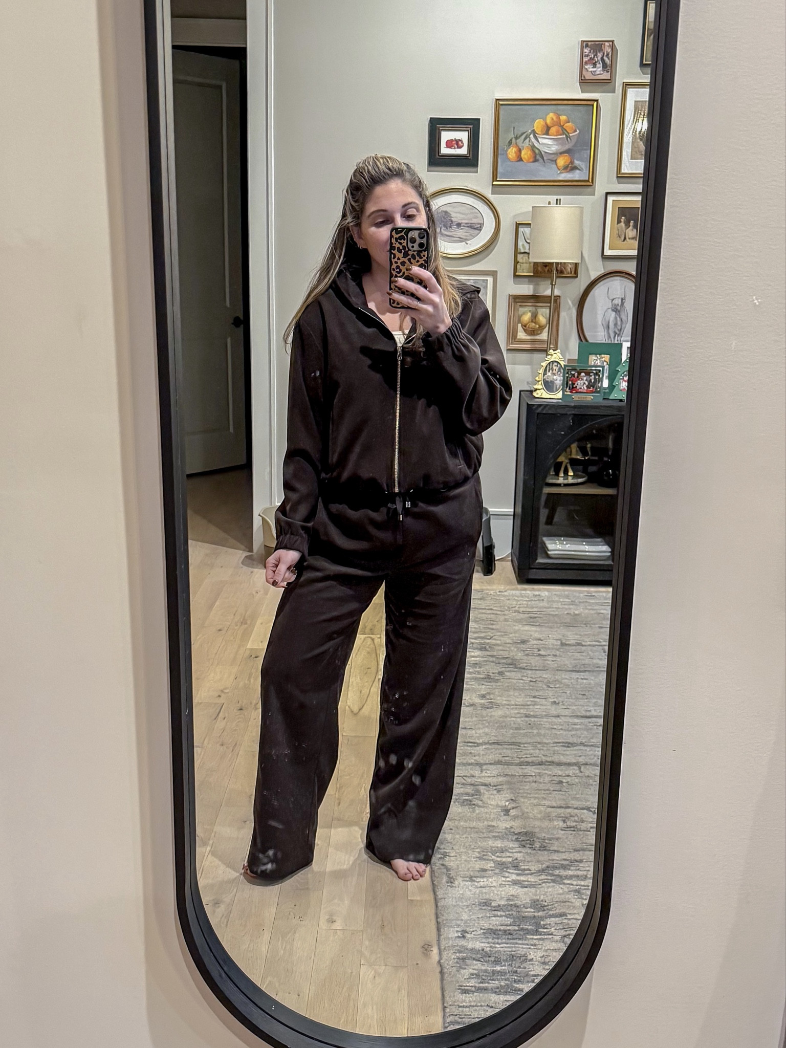 A great alternative to a super casual two piece set! This Zara set is a corduroy material and just as comfy as sweats BUT looks a tad more elevated. The zipper hoodie is super nice too and would be great with a pair of jeans and boots! 
Top L / Pants L 

#LTKMidsize #LTKootd