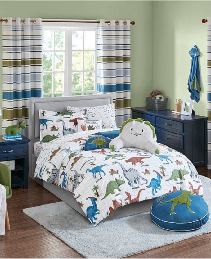 Kids Dinosaur Bedroom Dinosaur Bedding Room Decor