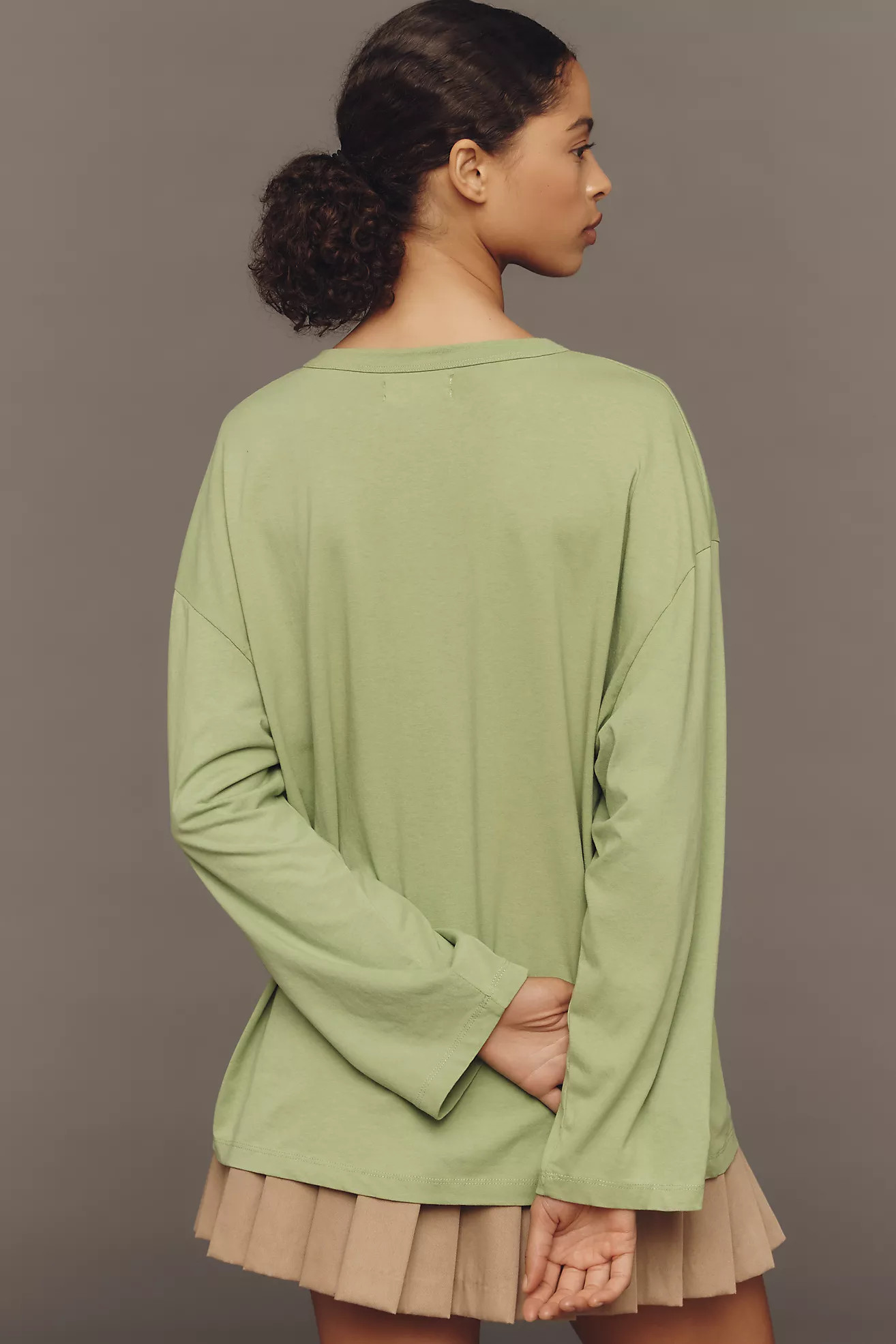 By Anthropologie Lace City Graphic Sweatshirt | Anthropologie (US)