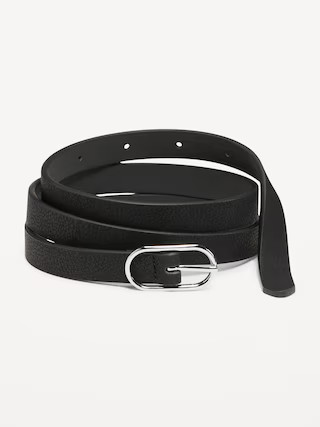 Faux Patent Leather Belt (3/4 Inch) | Old Navy (US)