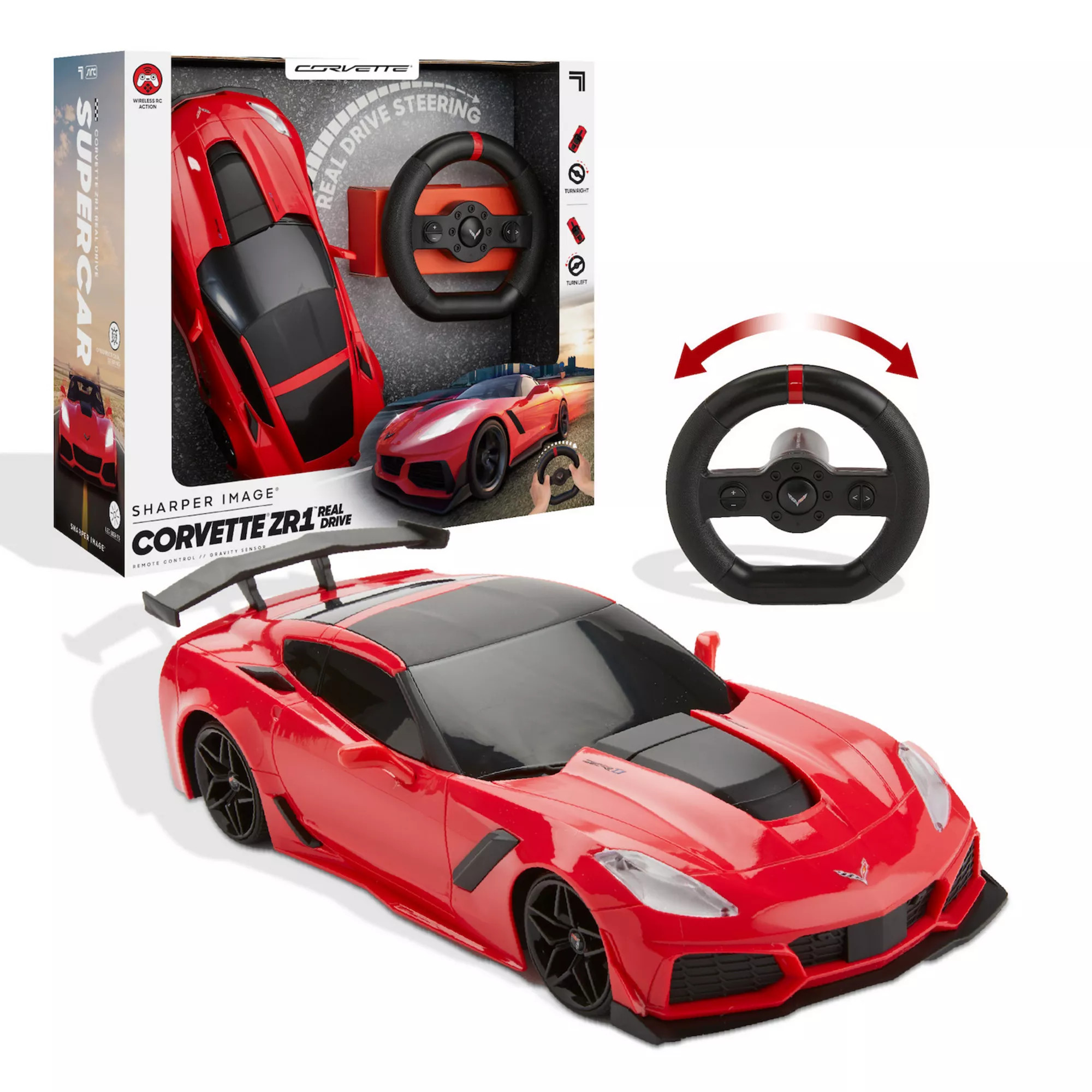 Sharper Image Toy RC Real Drive 1 16 GM Corvette | Kohl's