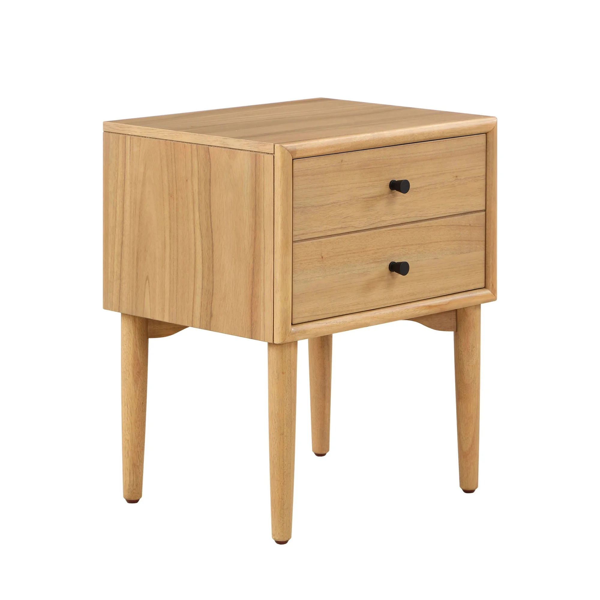 Better Homes & Gardens Bristol Nightstand with Solid Wood Frame, Natural Oak finish, by Dave & Je... | Walmart (US)