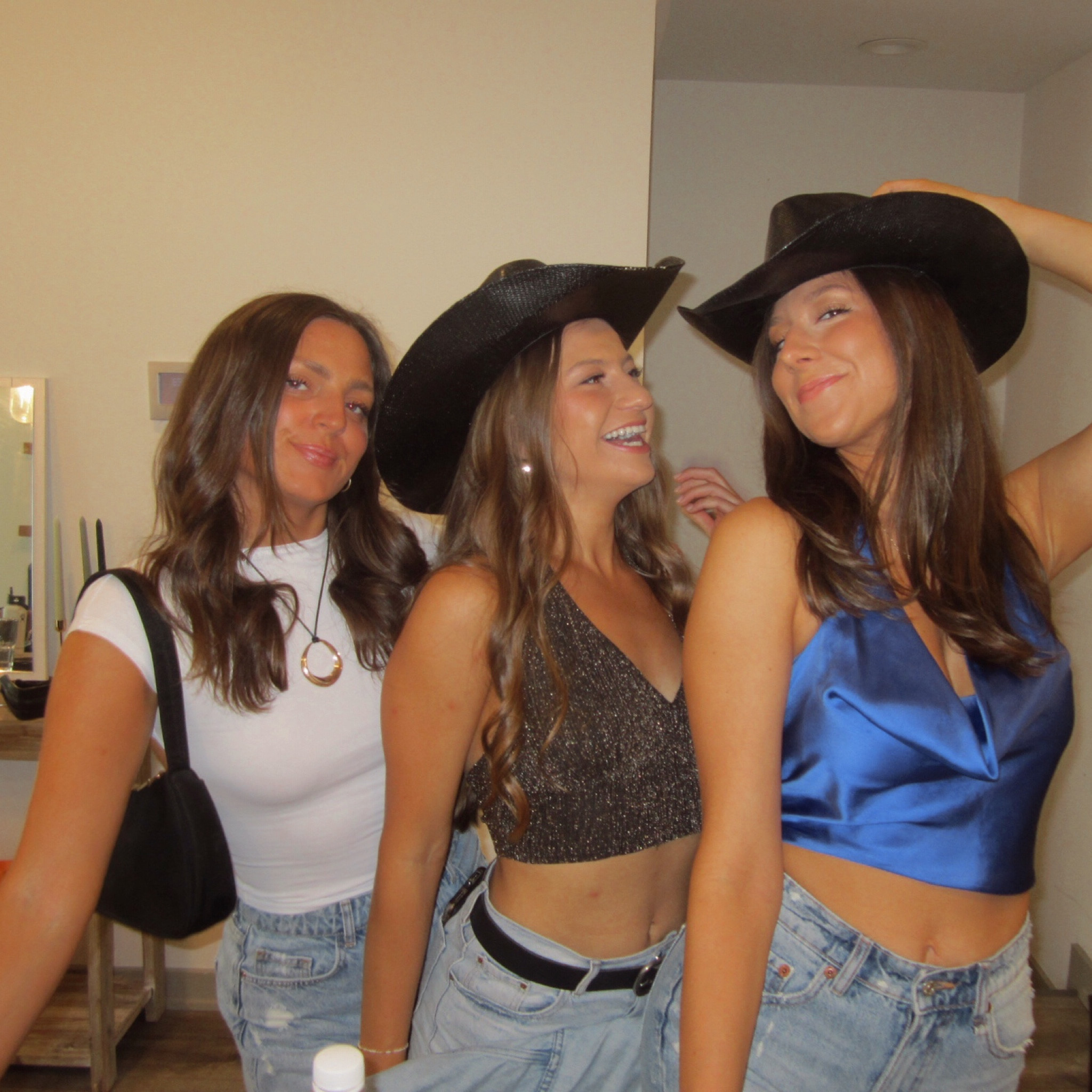 Broadway Nashville party outfit inspo cowboy hat denim skirtt

#LTKstyletip #LTKsalealert #LTKfindsunder50