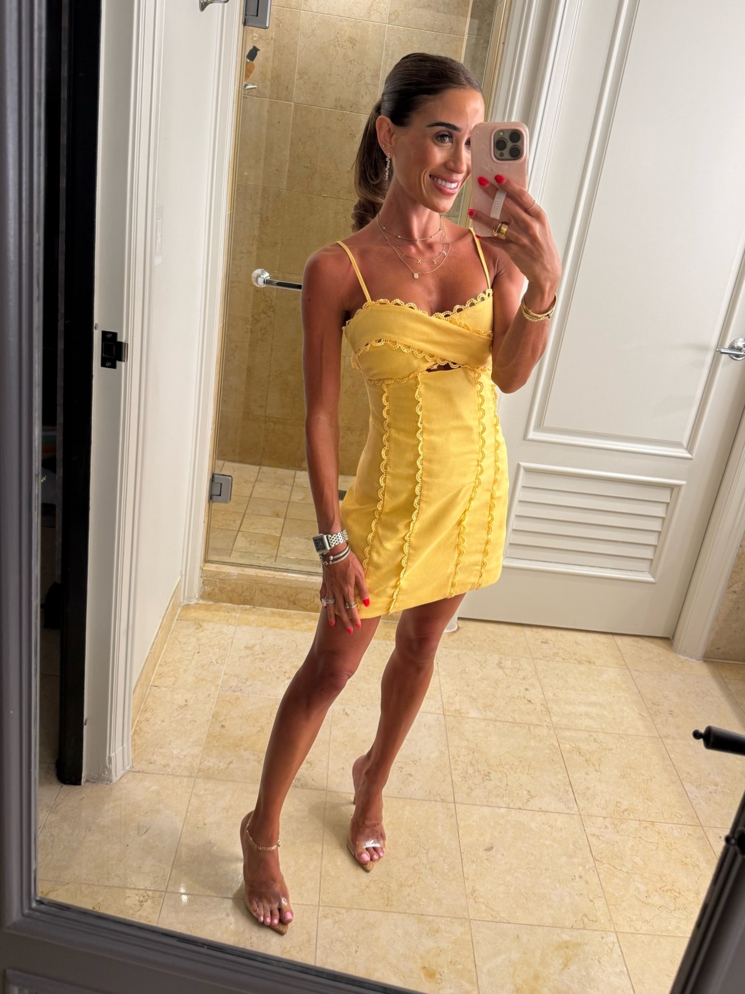 The cutest yellow dress for vacation wearing smallest size

#LTKPetite #LTKSeasonal