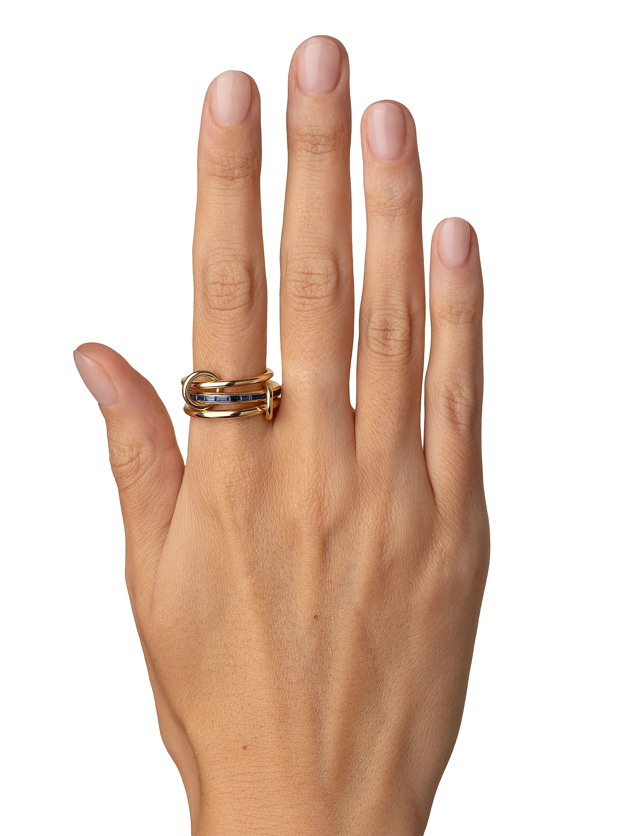 Pyrus 18K Yellow Gold & Gemstone Triple-Band Ring | Saks Fifth Avenue