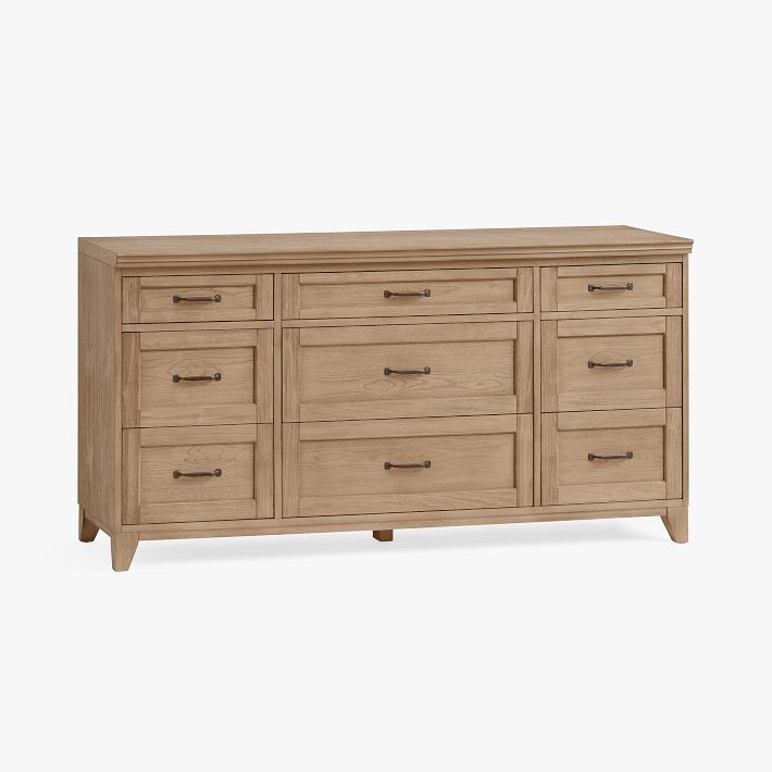 Hampton 9-Drawer Wide Dresser (63.5w x 21d") | Pottery Barn Teen