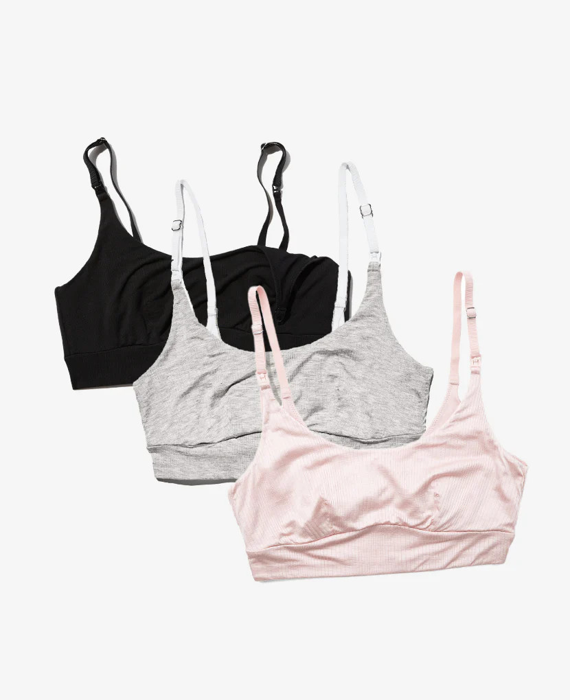 Everything Bra 3-Pack | Soft, Stretchy Maternity & Nursing Bras by Bodily | Bodily