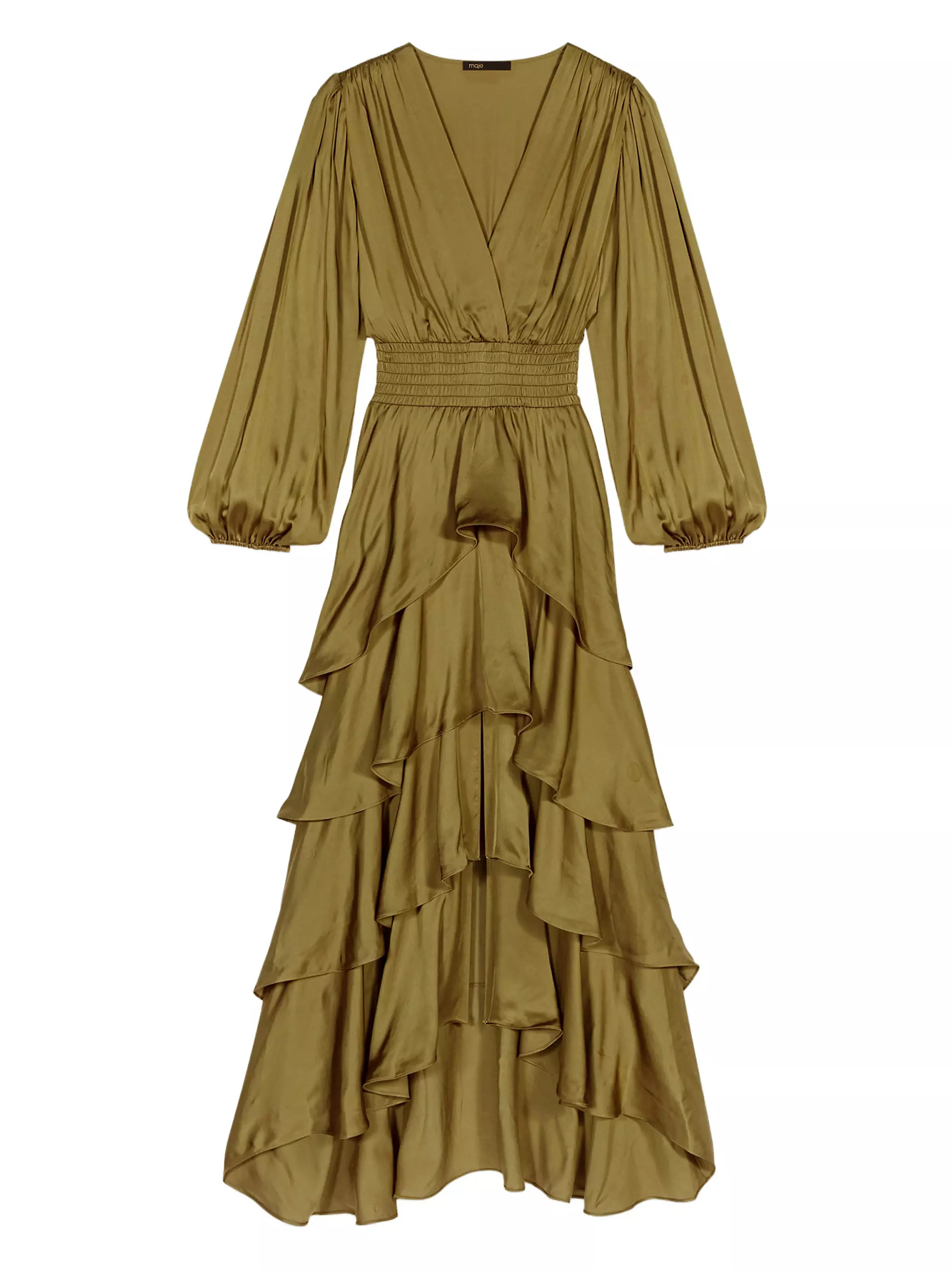 MajeTiered Maxi Dress | Saks Fifth Avenue