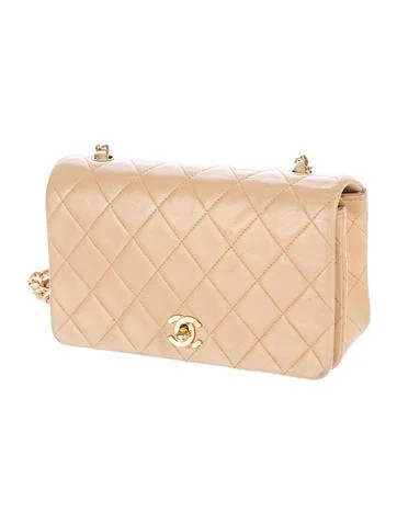 Vintage Small Lambskin Flap Bag | The Real Real, Inc.