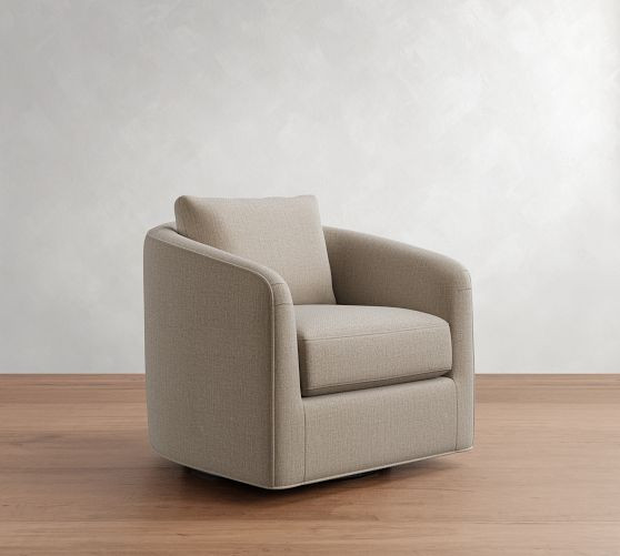 Remmy Swivel Chair | Pottery Barn (US)