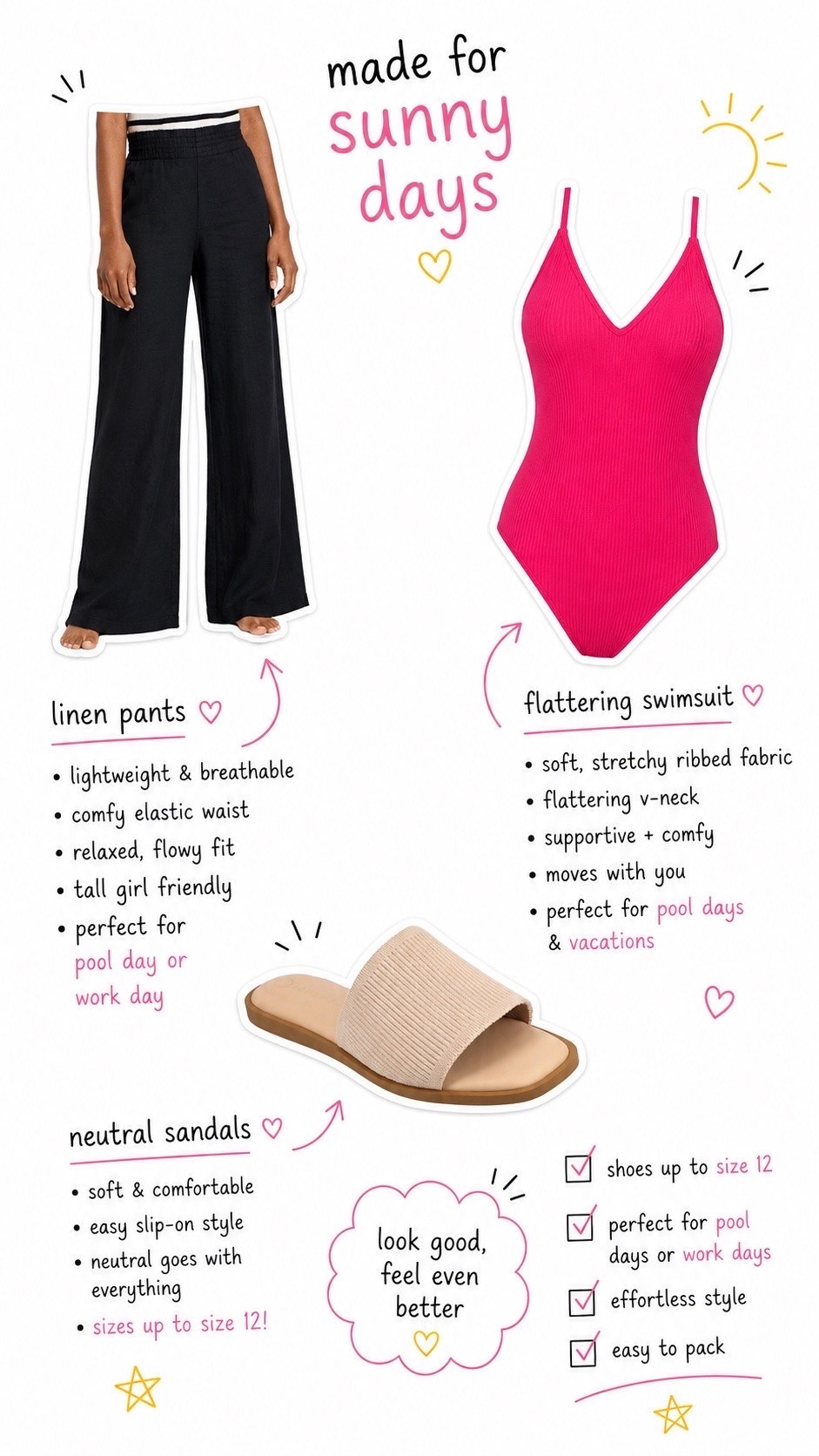 Made for sunny days by the pool

#LTKSeasonal #LTKSaleAlert #LTKSwim